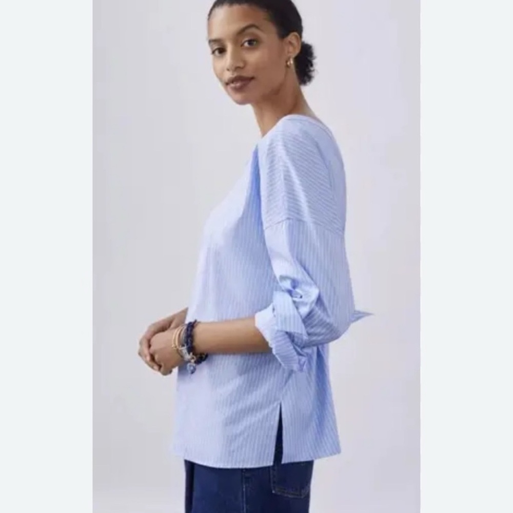 Anthropologie NWT Harshman striped top